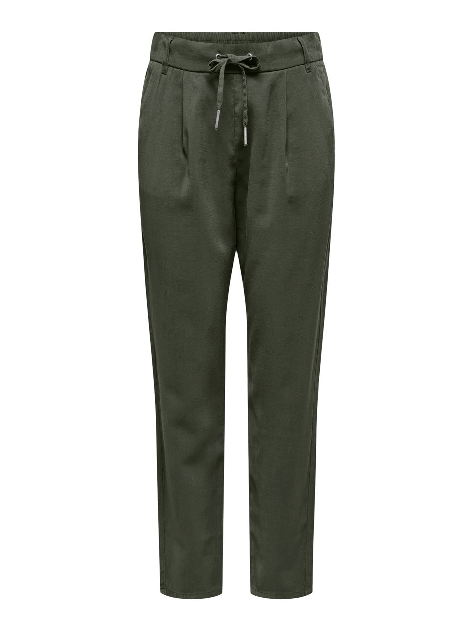 Onlpoptrash Aris Life Pant Cc Wvn - Donkergroen