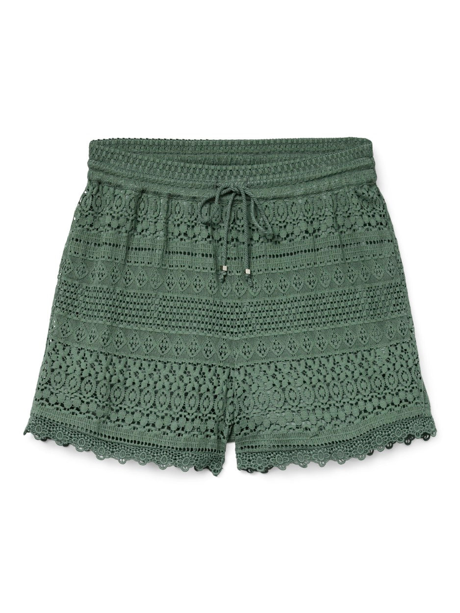 Vmhoney Lace Shorts - Olijf