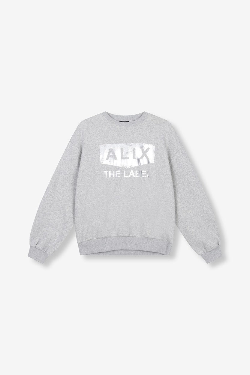 Oil Logo Sweater - Grijs Melee