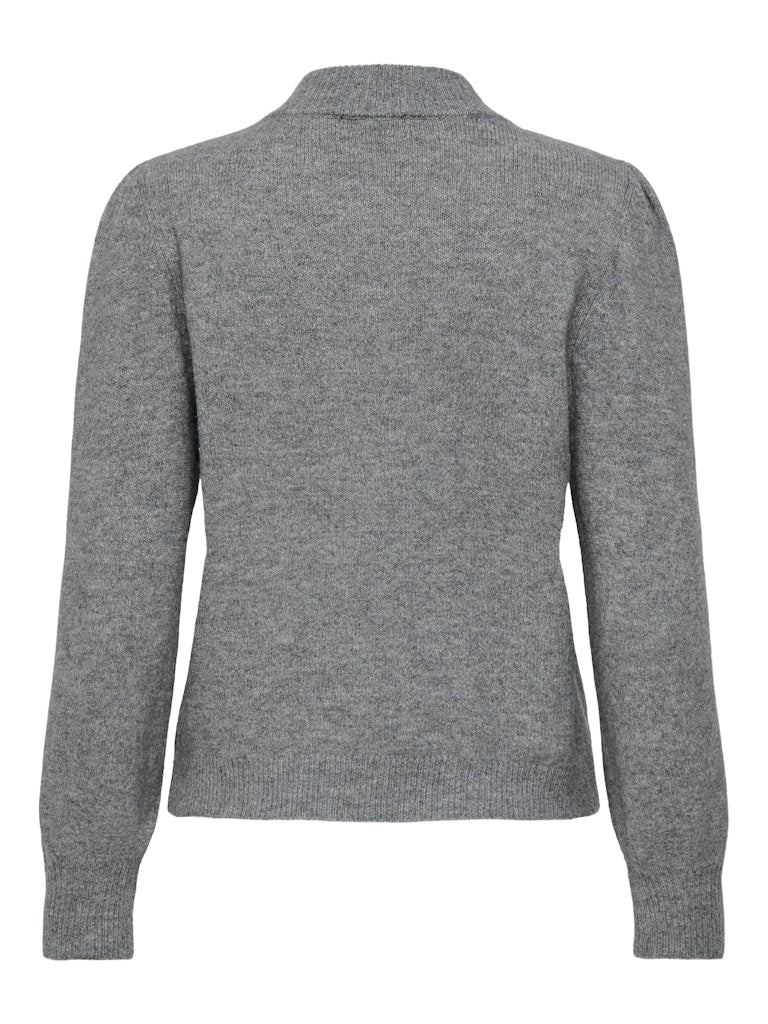 Jdyrue Life L/s Pullover Knt Noos - Grijs Melee