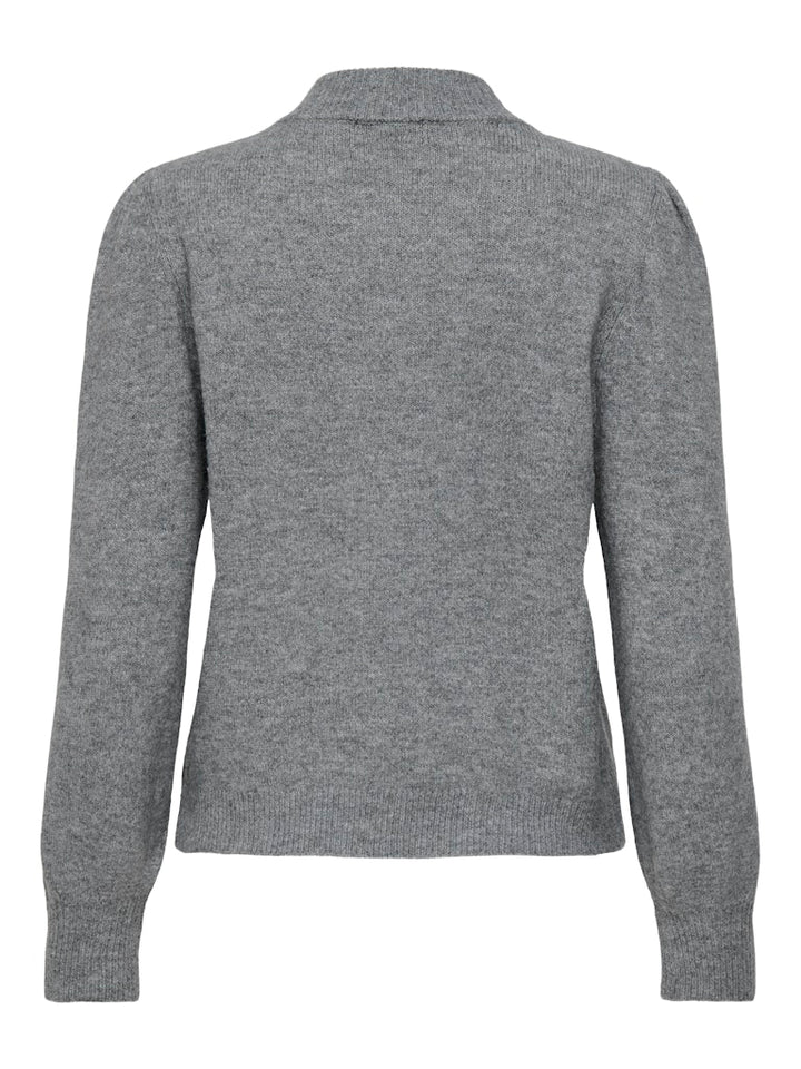 Jdyrue Life L/s Pullover Knt Noos - Grijs Melee