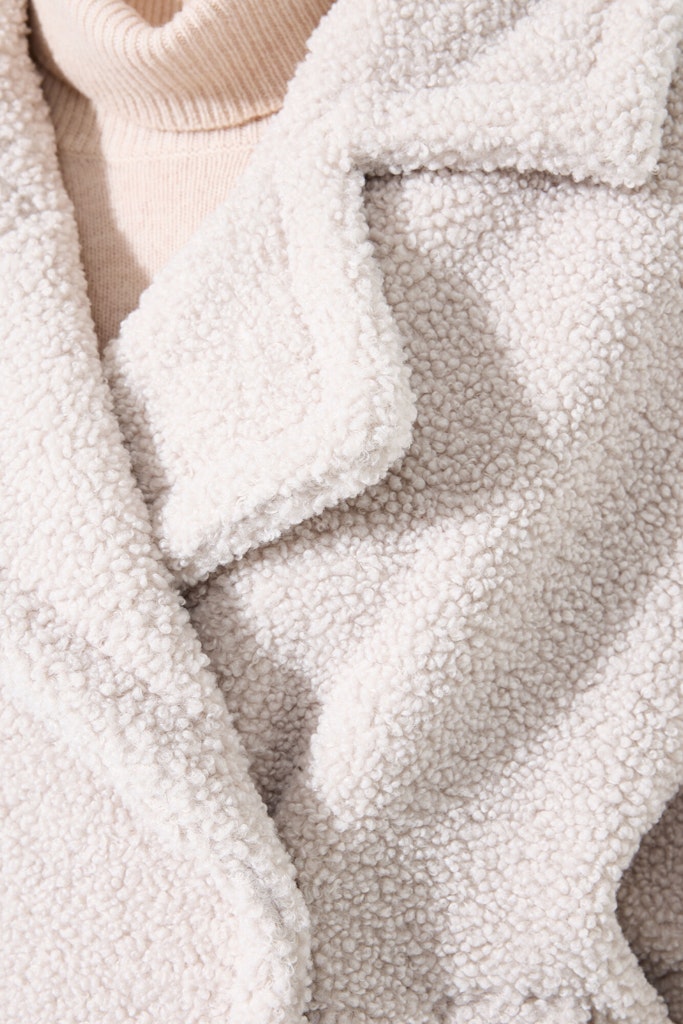 Vest Teddy - Ecru