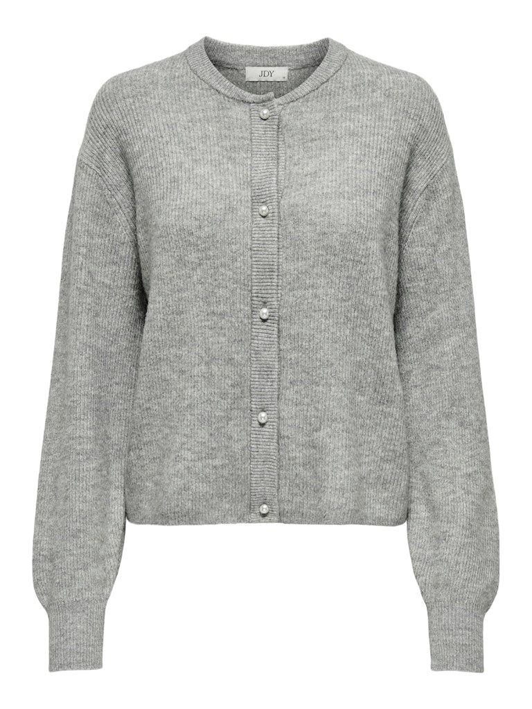 Jdylumi Life L/s Button Cardiga Knt Noos - Grijs Melee