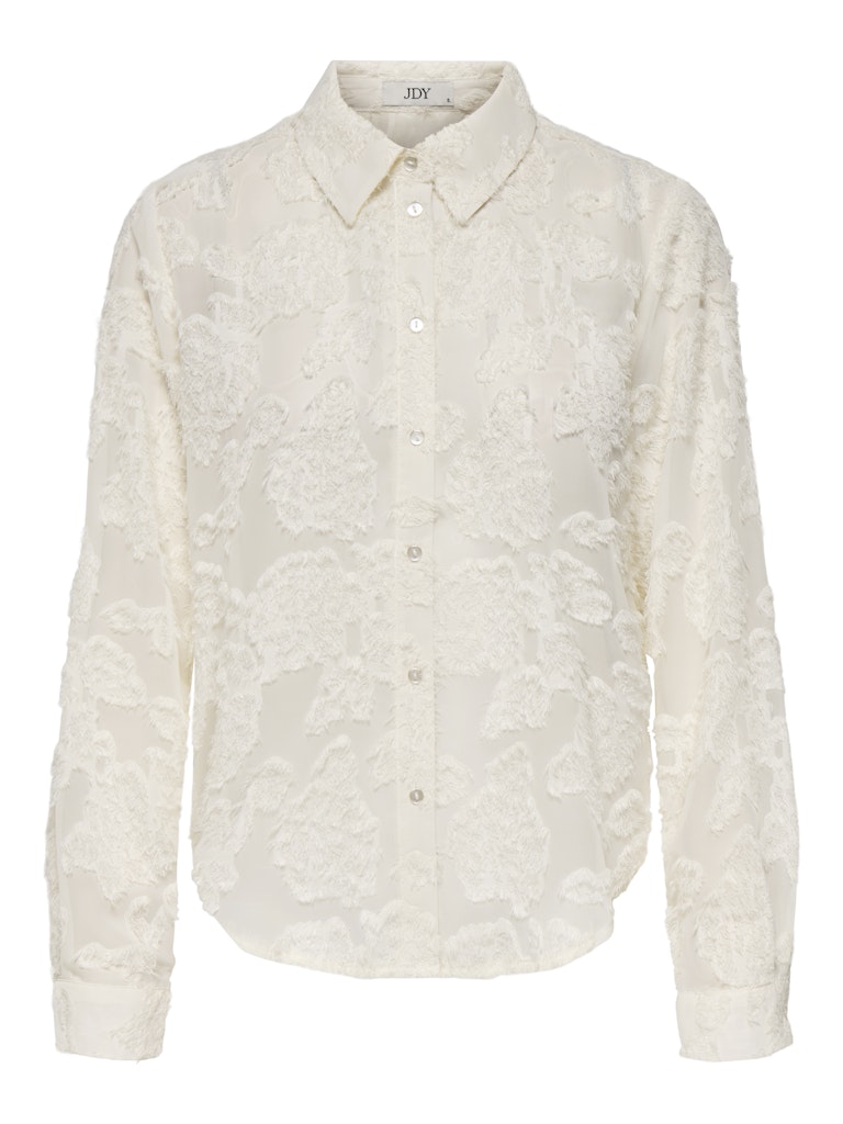 Jdymaia L/s Shirt Wvn - Ecru
