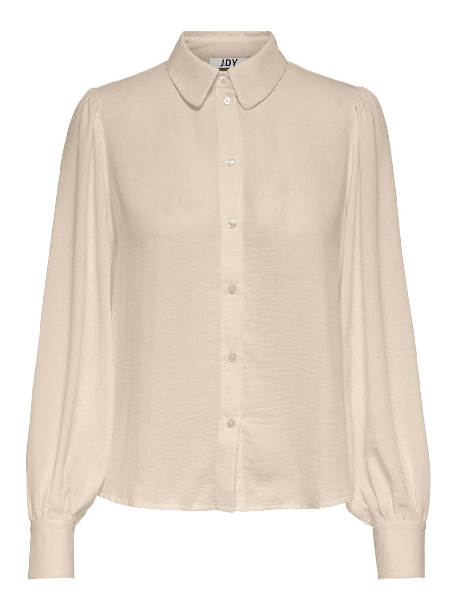 Jdydivya L/s Shirt Wvn Dia - Zand