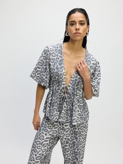 Poppy - Grijs Dessin