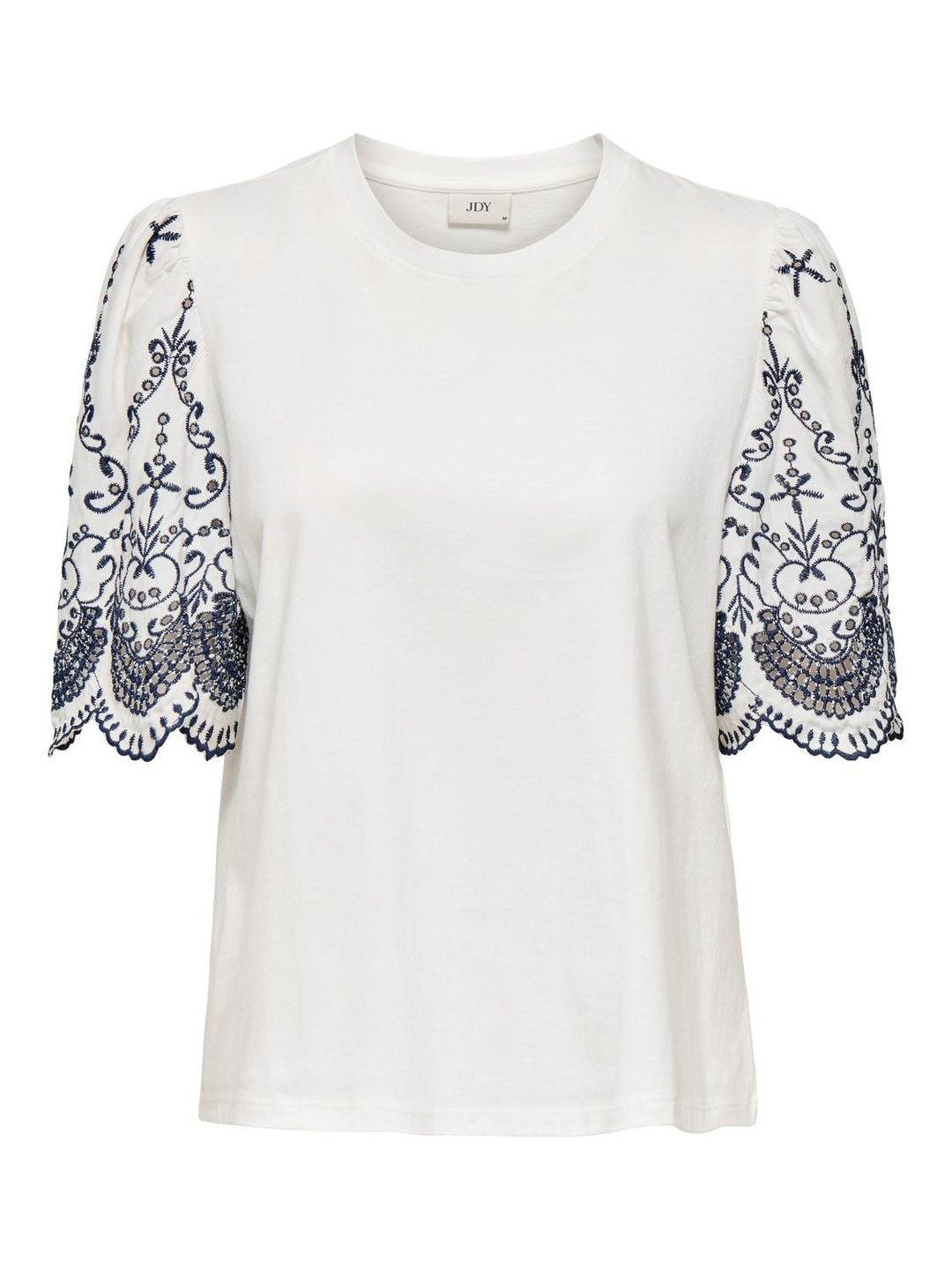 Jdyoma Broderie Anglaise Top Jrs - Off-white