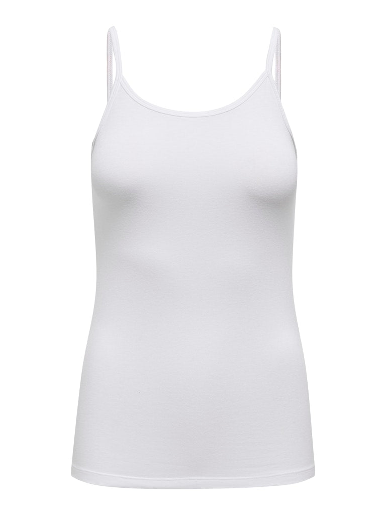 Jdymila Sl Singlet Top - Off-white