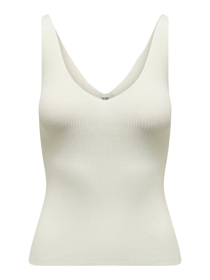 Jdynanna S/l Top Knt Noos - Off-white