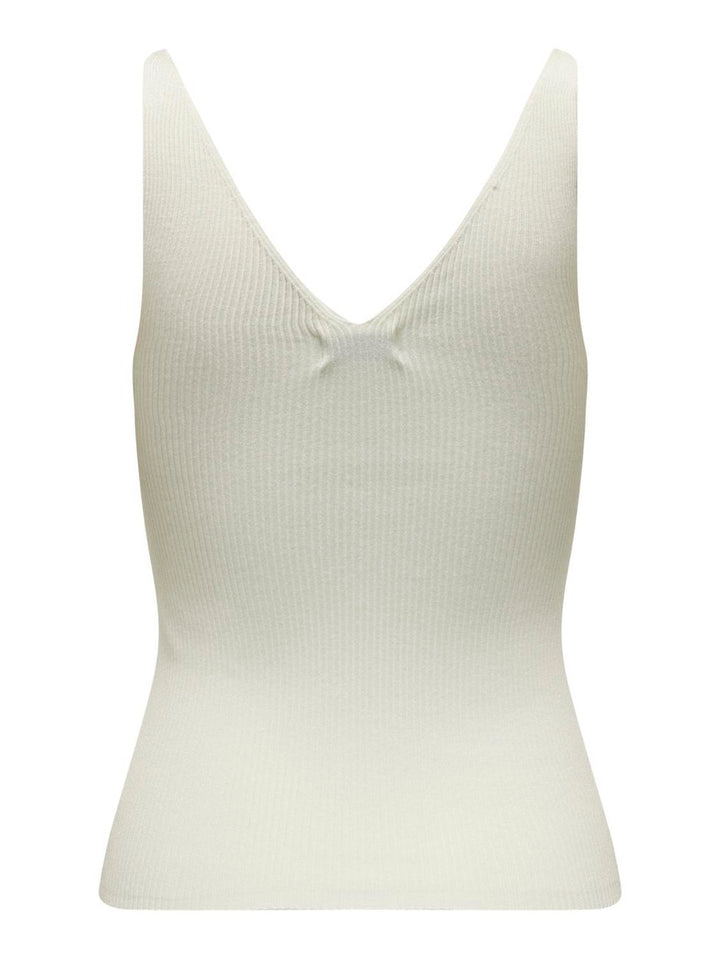Jdynanna S/l Top Knt Noos - Off-white