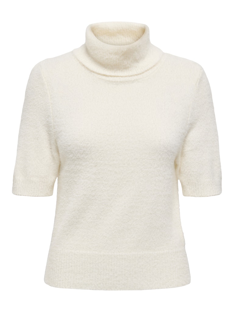 Onlpiumo Ss Highneck Knt - Off-white