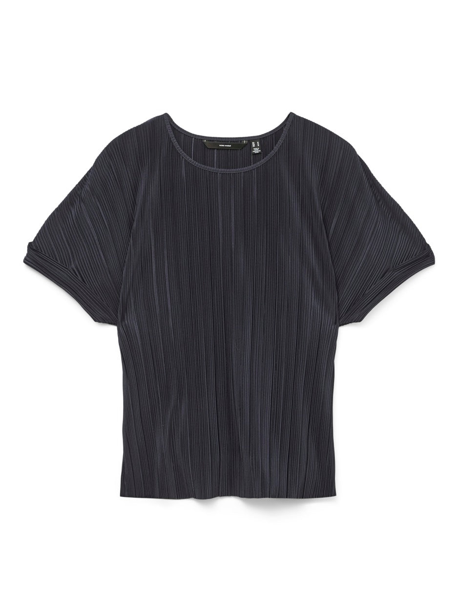 Vmaurora Ss O-neck T-shirt Jrs Ga - Navy