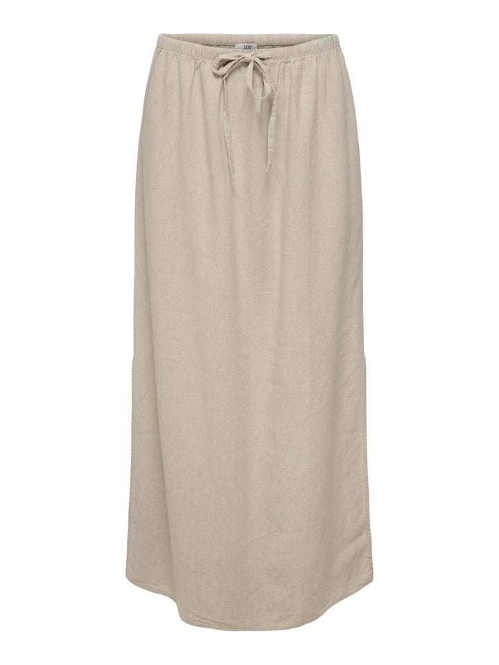 Jdysay Mw Maxi Slit Skirt Wvn Noos - Beige