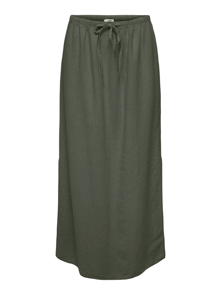 Jdysay Mw Maxi Slit Skirt Wvn Noos - Army