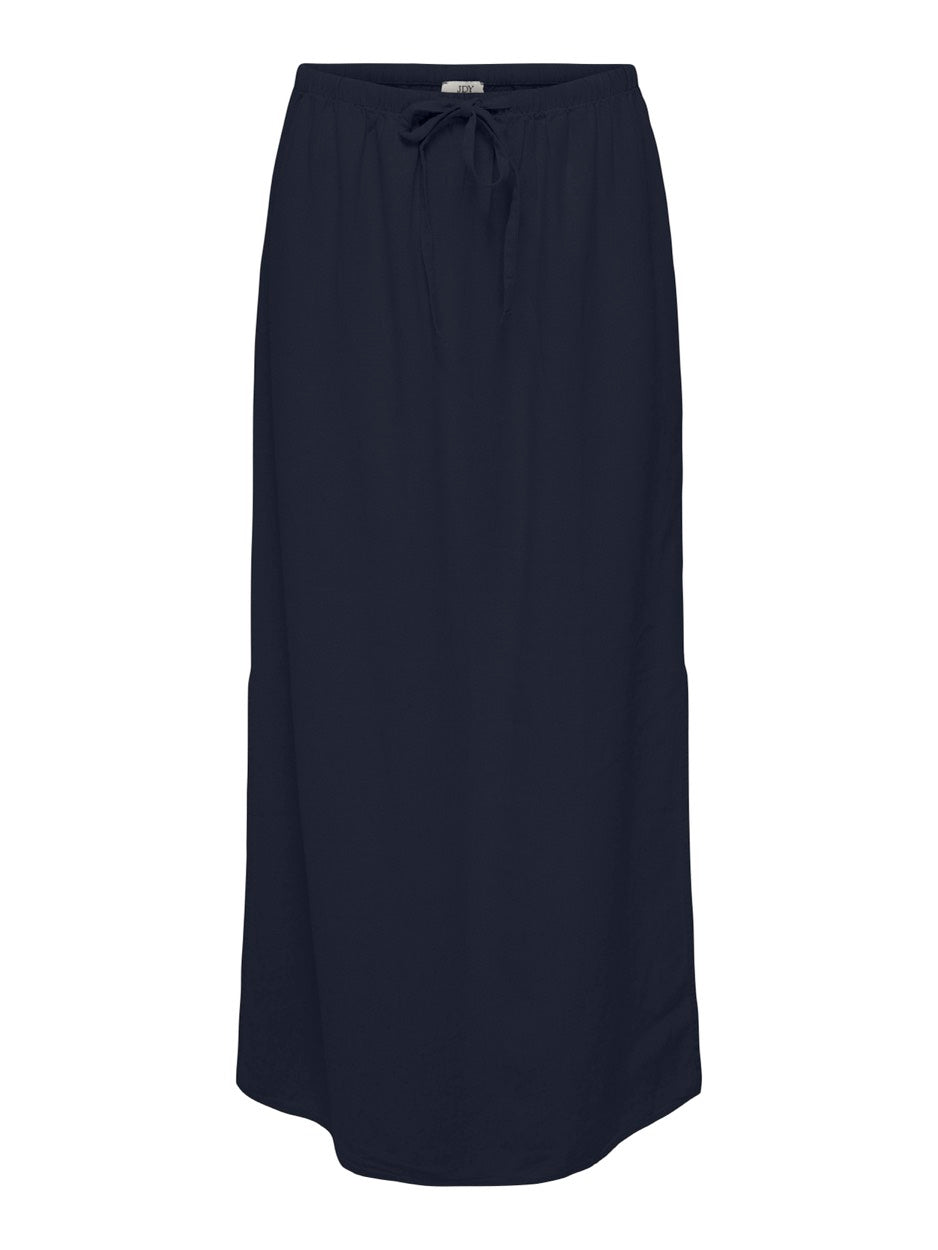 Jdysay Mw Maxi Slit Skirt Wvn Noos - Navy