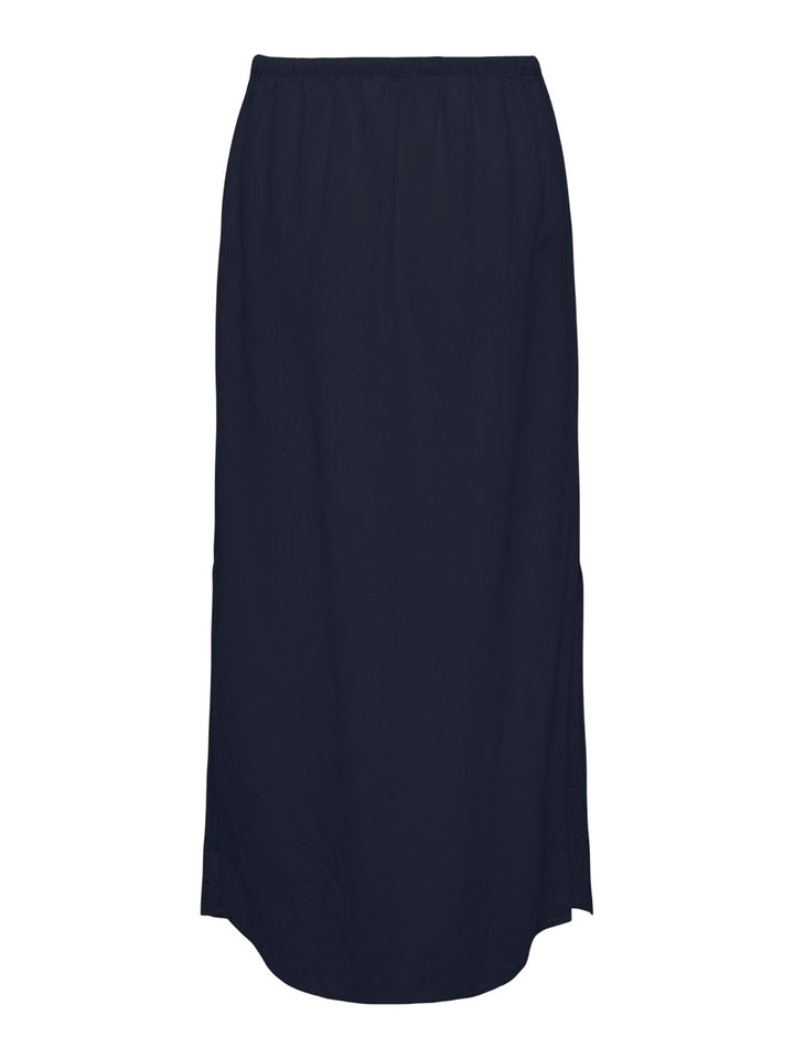 Jdysay Mw Maxi Slit Skirt Wvn Noos - Navy