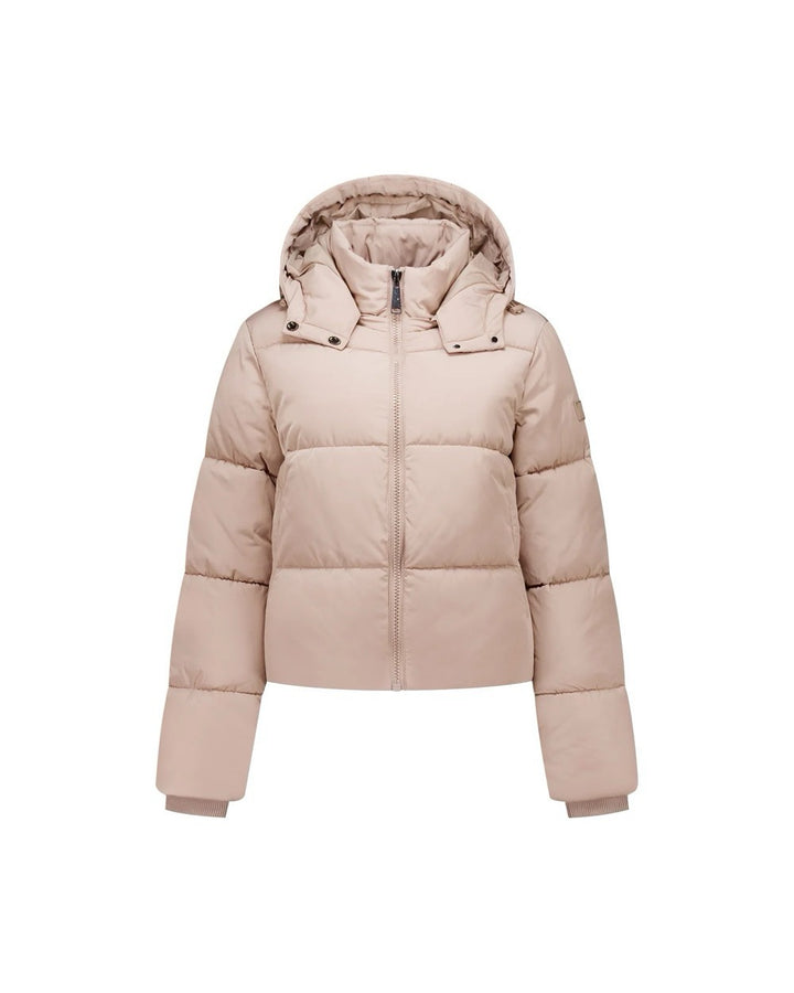 Signature Puffer Jacket - Zand