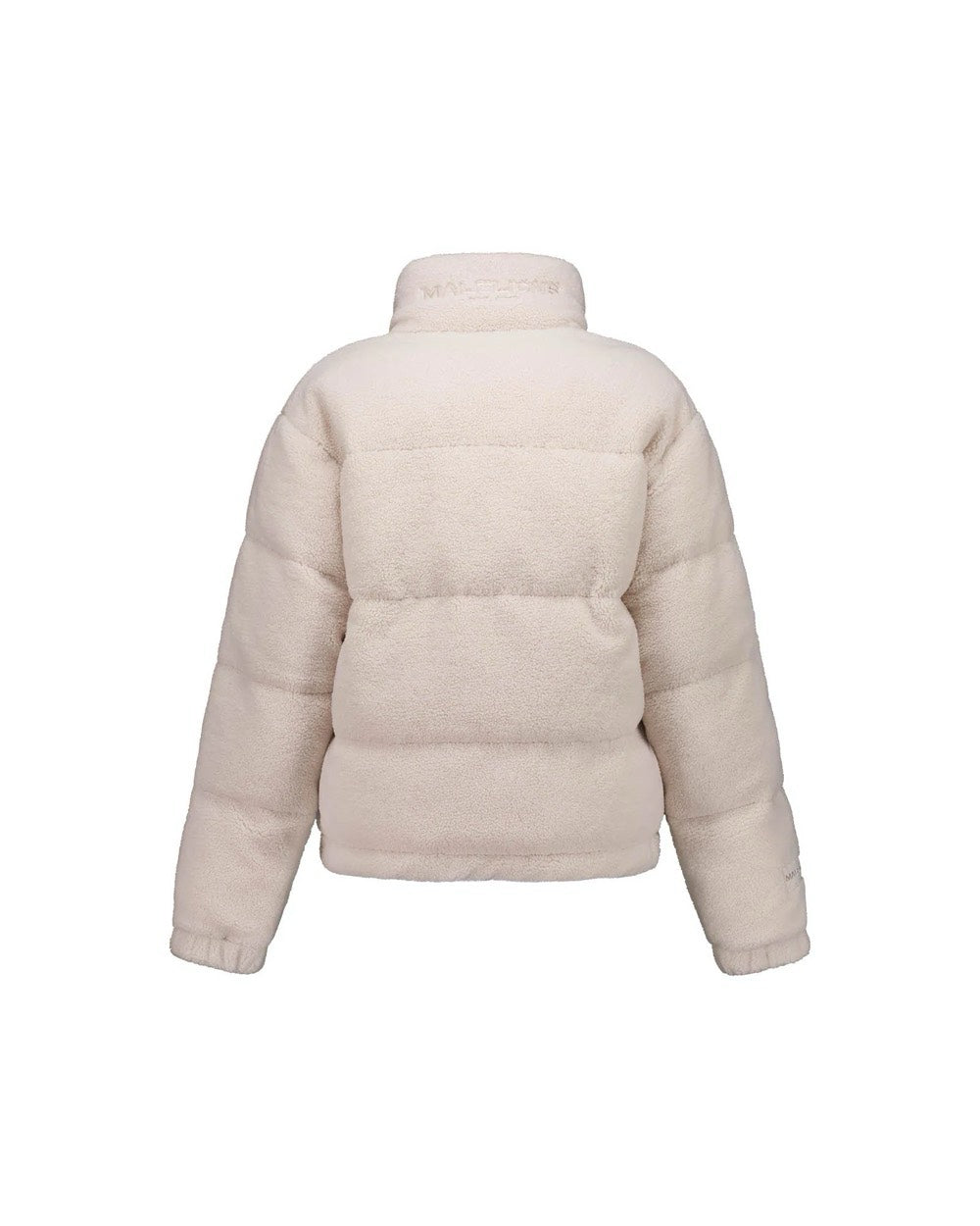 Signature Sherpa Puffer Jacket - Beige
