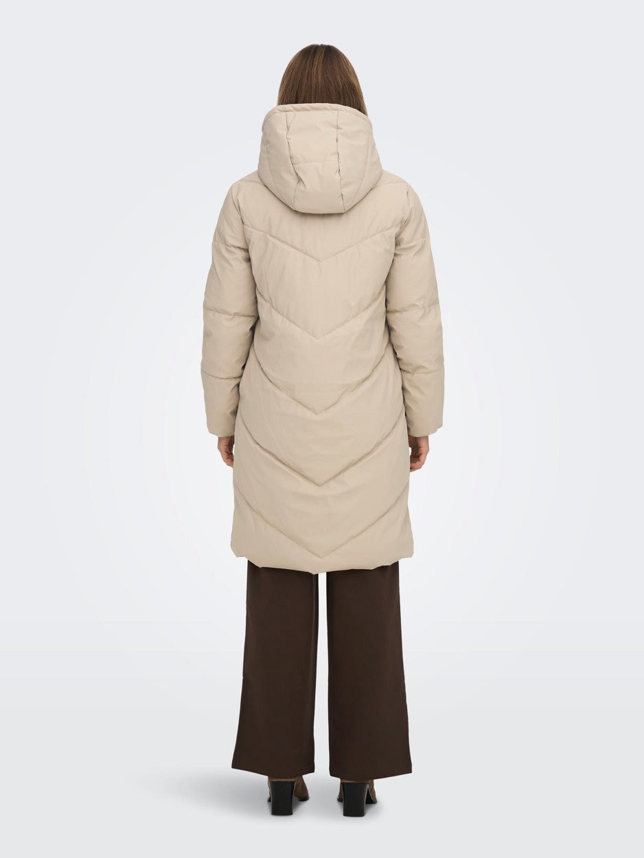 Jdyulrikka Water Repellent Puffa Ot - Taupe