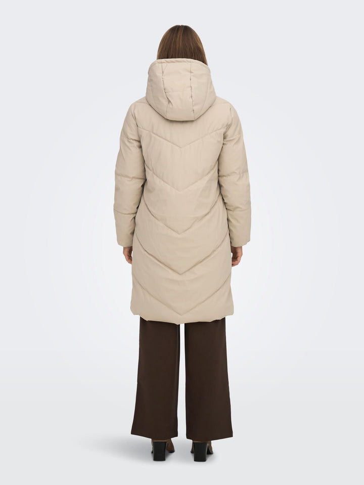 Jdyulrikka Water Repellent Puffa Ot - Taupe