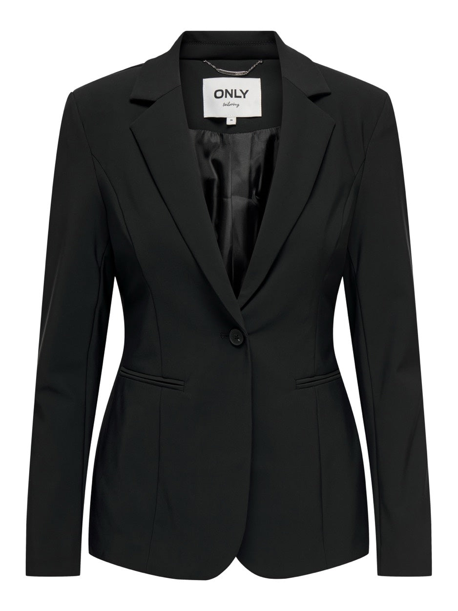 Onltravel L/s Fit Blazer Tlr - Zwart