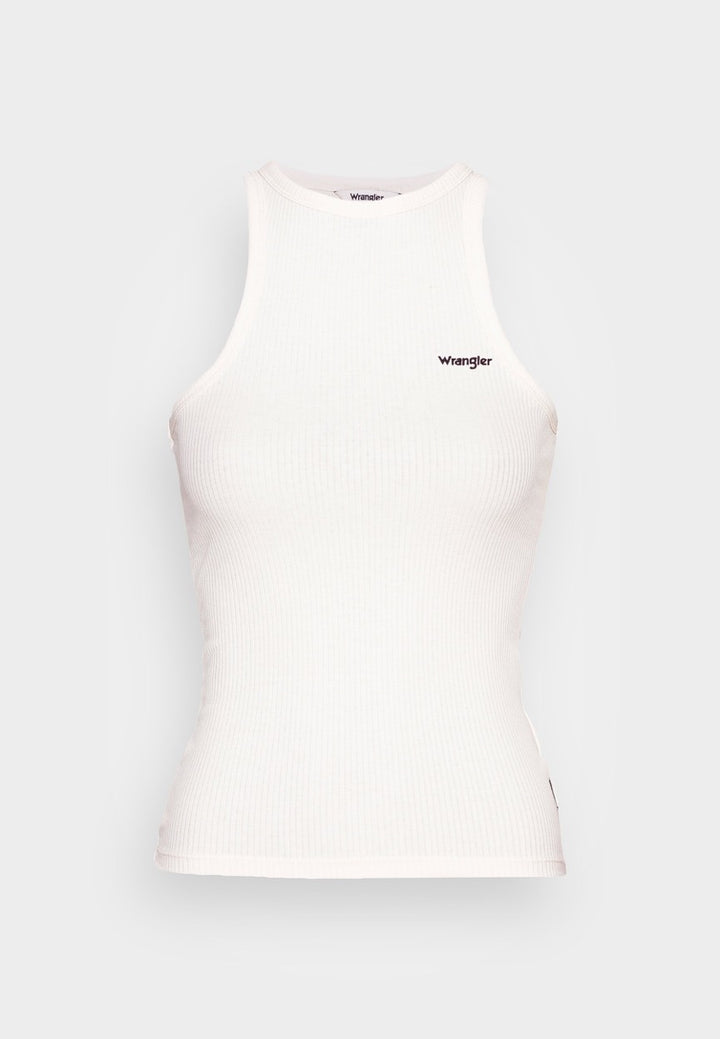 Rib Vest Ivory - Ecru