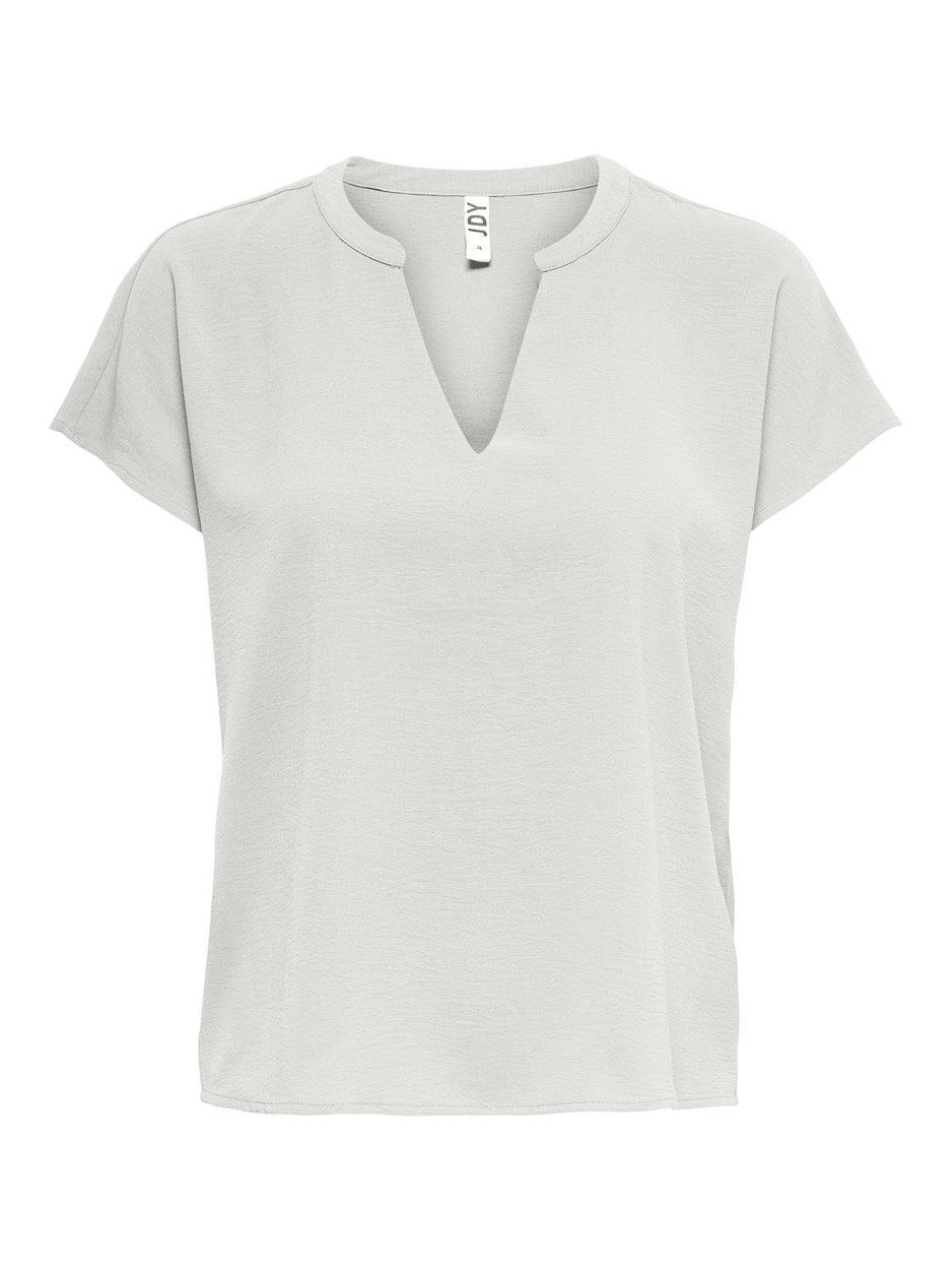 Jdylion S/s Top Wvn Noos - Off-white