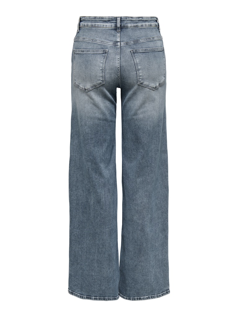 Onlmadison Blush Hw Wide Dnm Rea570 Noos - Blue Denim