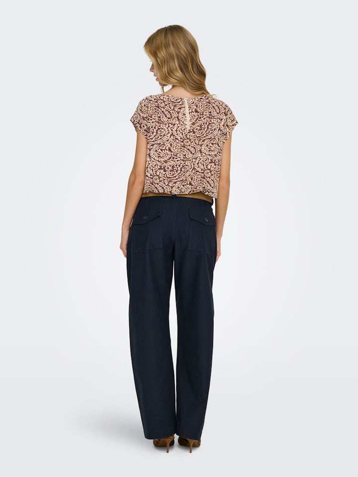 Onlclair Mw Barrel Pant Pnt Noos - Navy