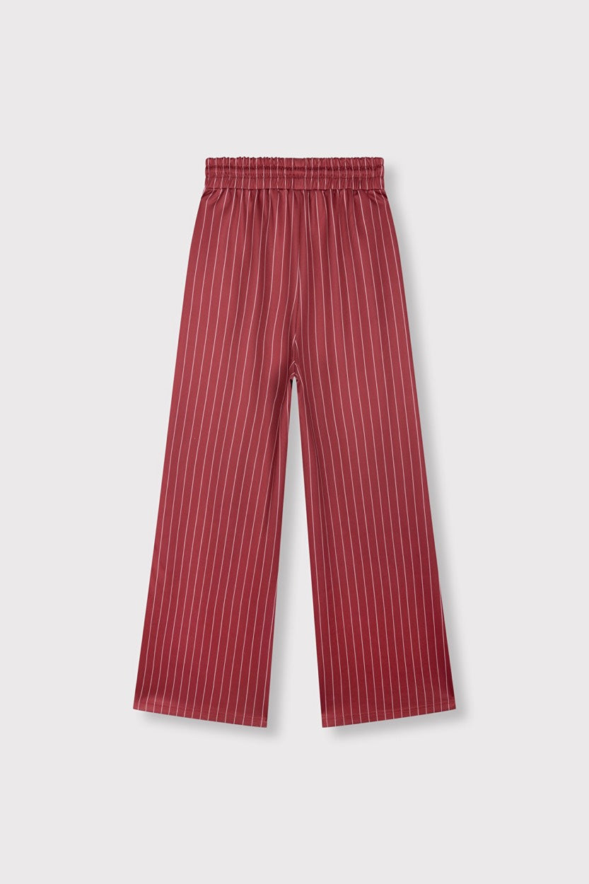 Pinestripe Traning Pants - Rood Dessin