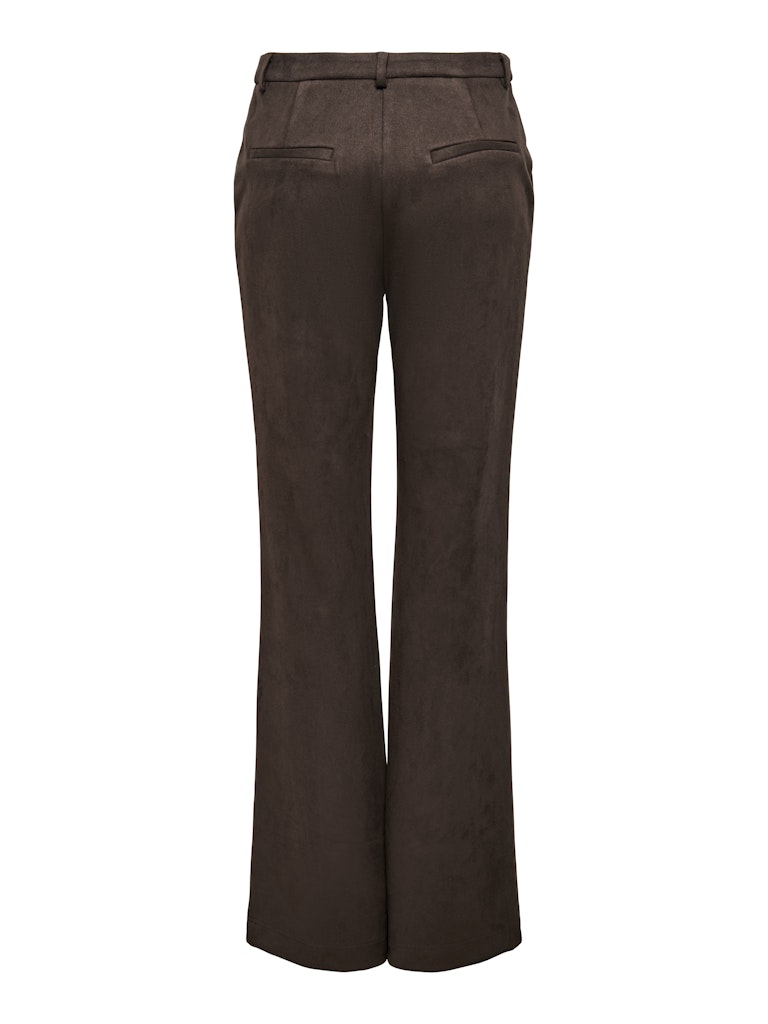Onlylva Life Faux Suede Flare Pant Tlr - Bruin