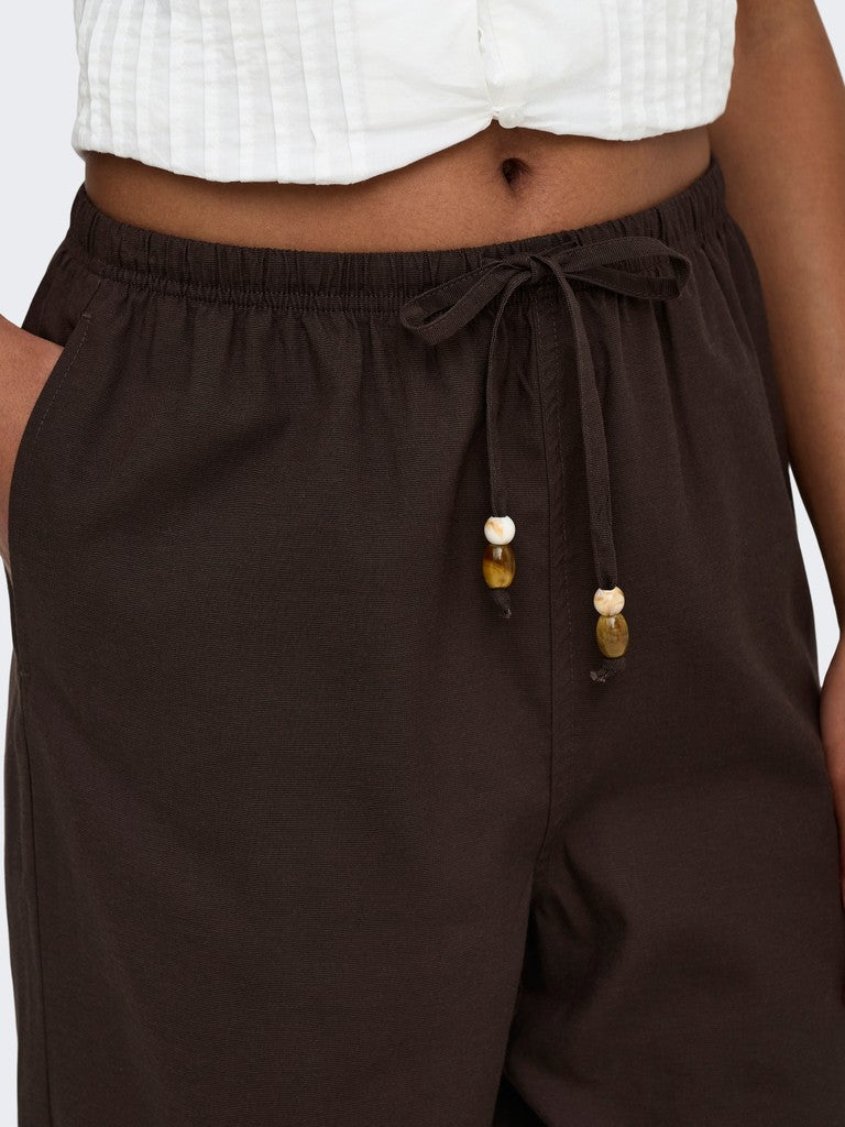 Onlisola Mw Pull-up Wide Pant Pnt - Bruin
