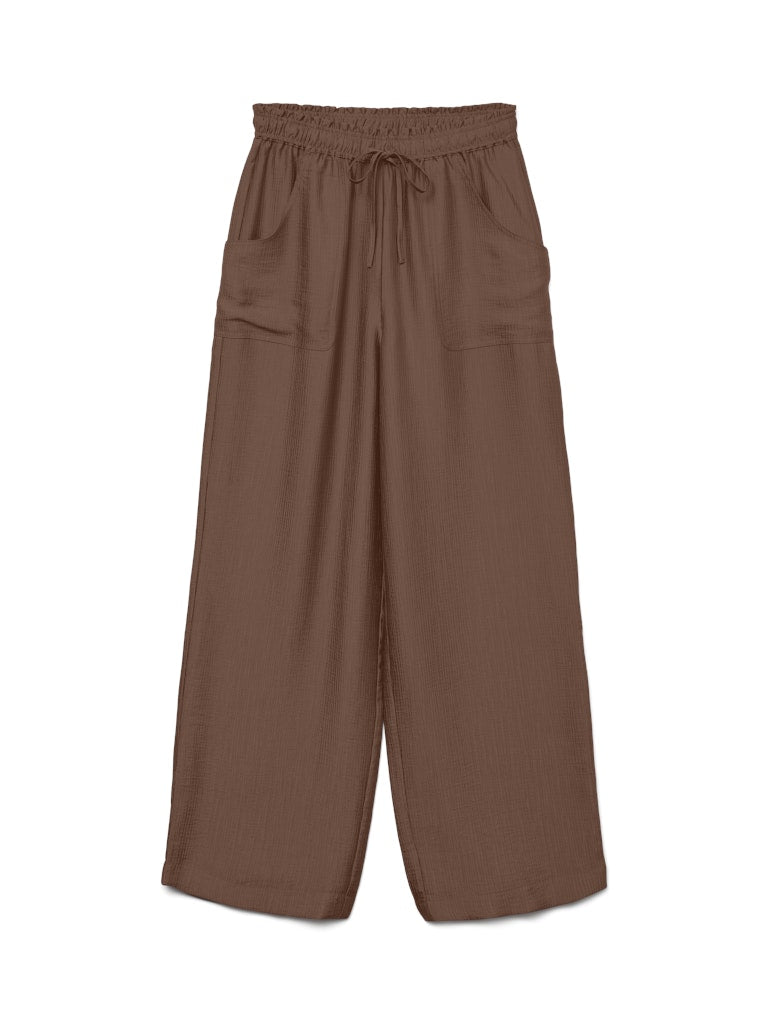 Vmtoma Hw Straight Pants Wvn Lcs - Bruin
