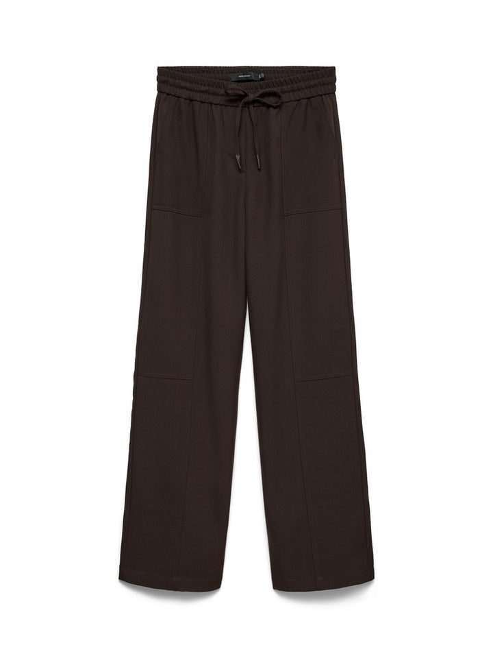 Vmbestie Mw Wide Pocket String Pant - Bruin