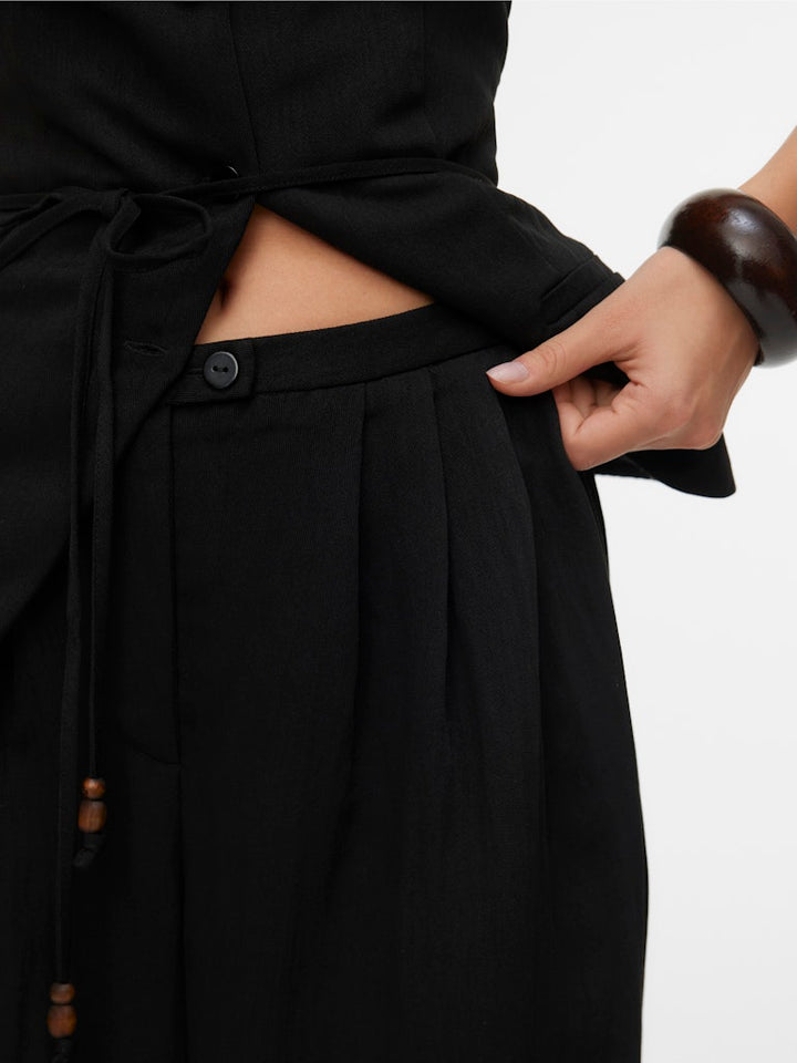 Vmlieve Mw Wide Pant - Zwart