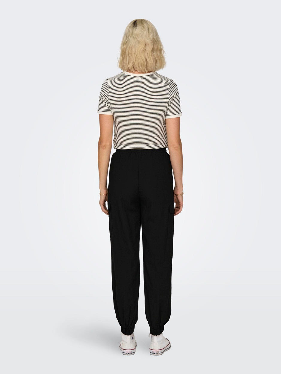 Onlkatinka Cargo Pant Wvn Noos - Zwart