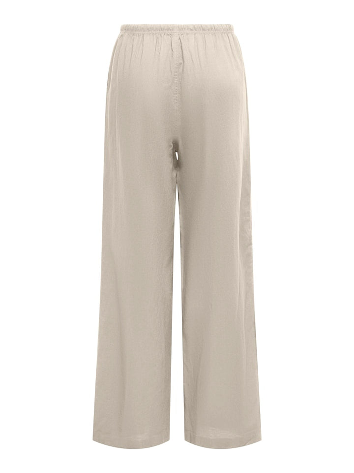 Onlisola Mw Pull-up Wide Pant Pnt - Beige