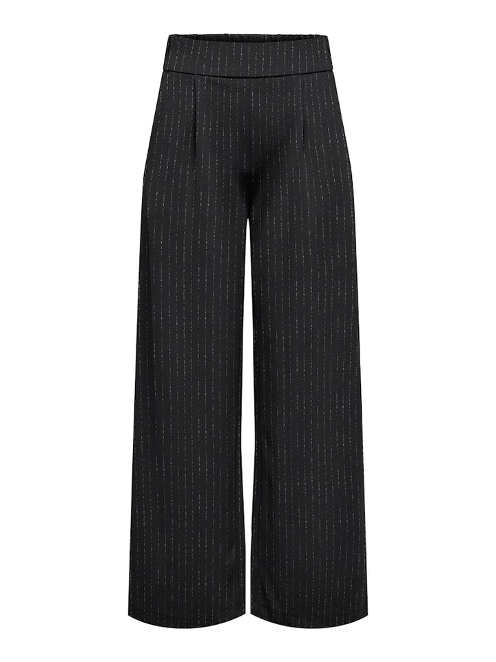 Jdymary Geggo One Lurex  Pant Jrs - Zwart Dessin