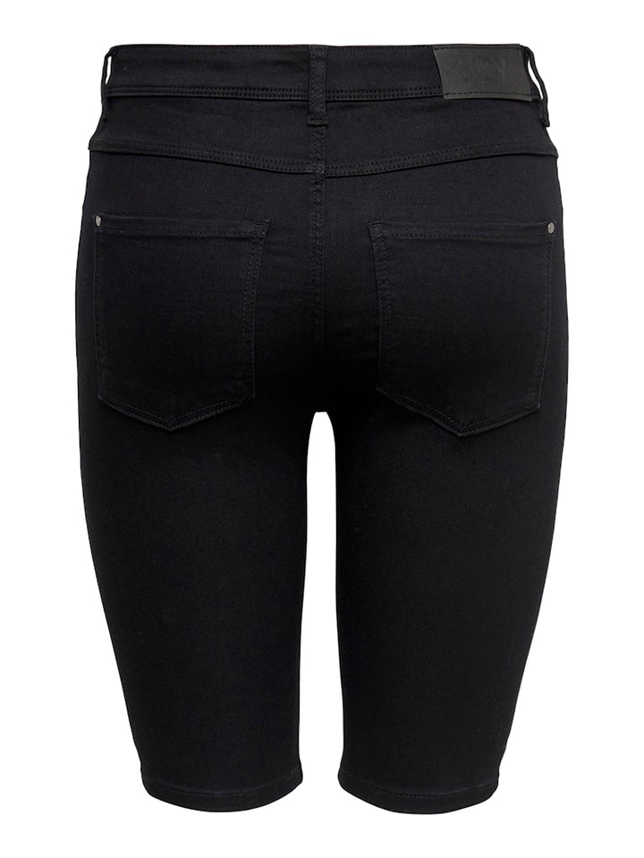 Jdynikki Hw Fitted Long Shorts Mix - Zwart