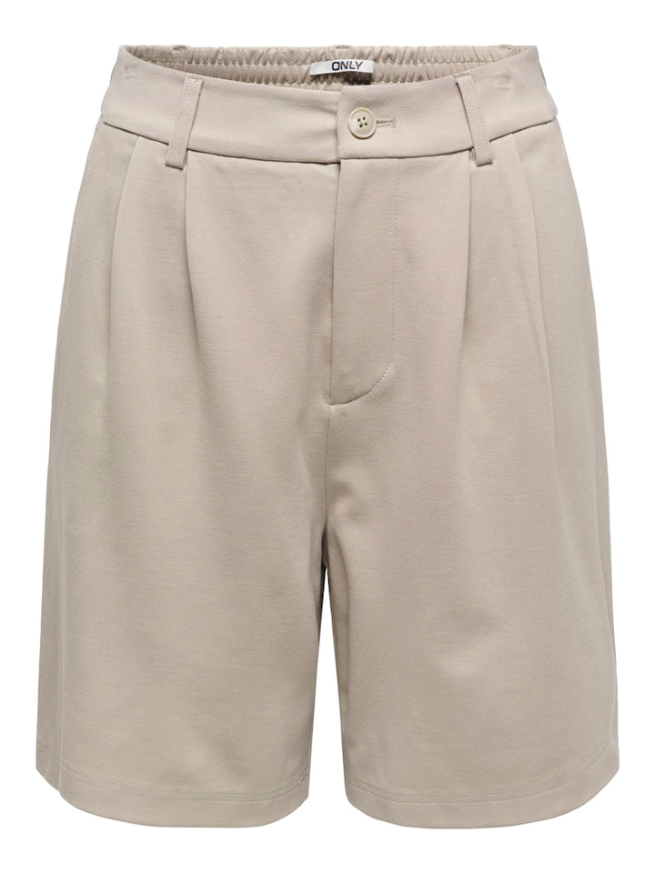 Onlpoptrash Life Hw Loose Shorts Pnt - Beige