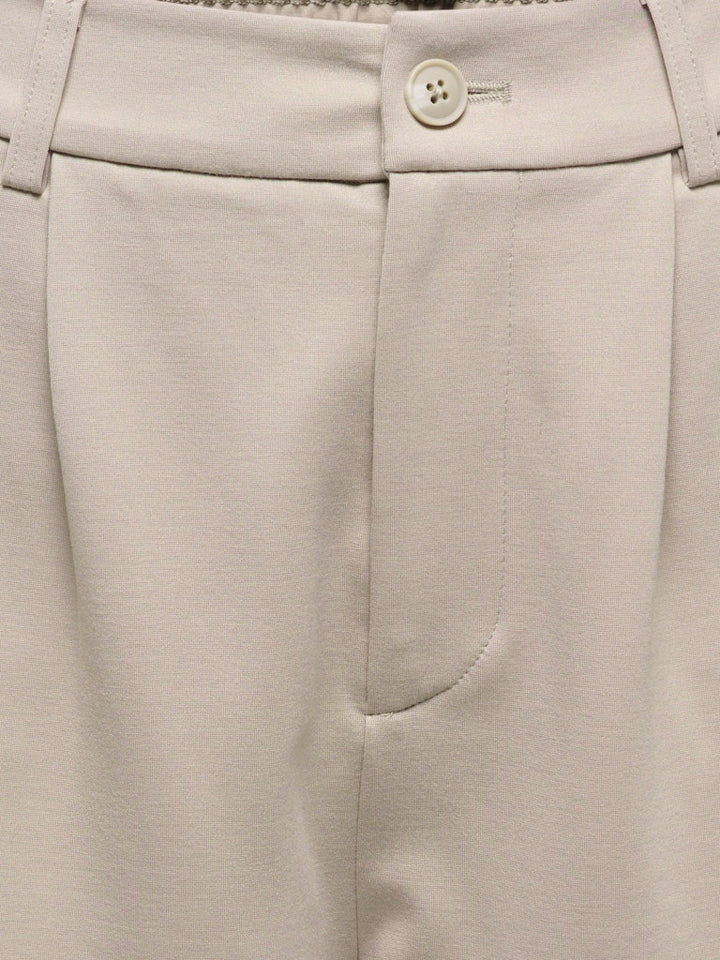 Onlpoptrash Life Hw Loose Shorts Pnt - Beige