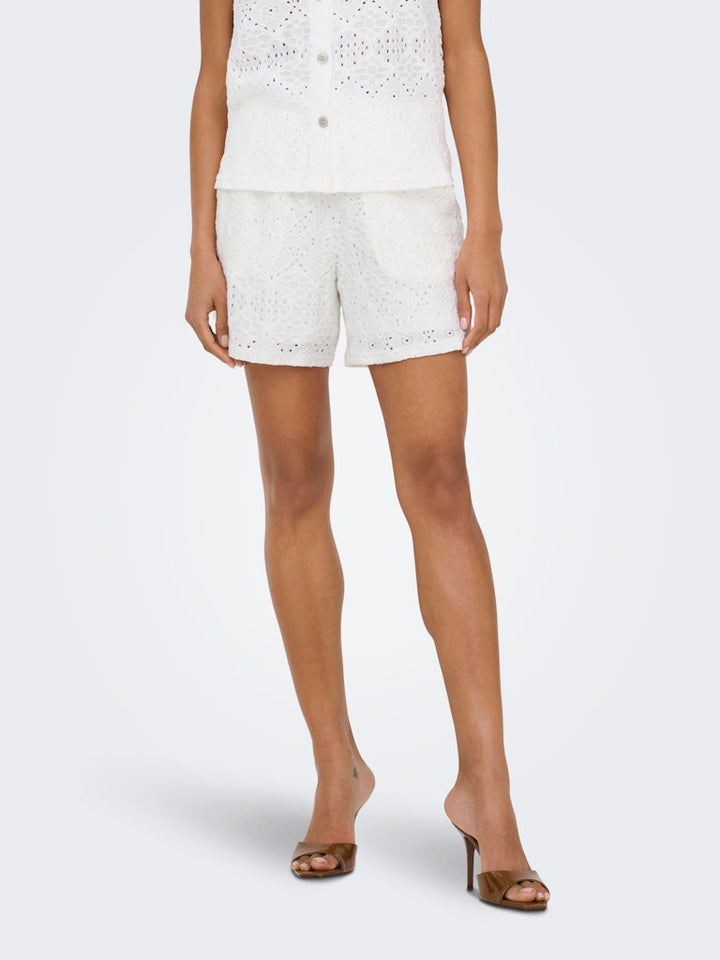 Jdynulle Life Shorts Jrs - Wit Dessin