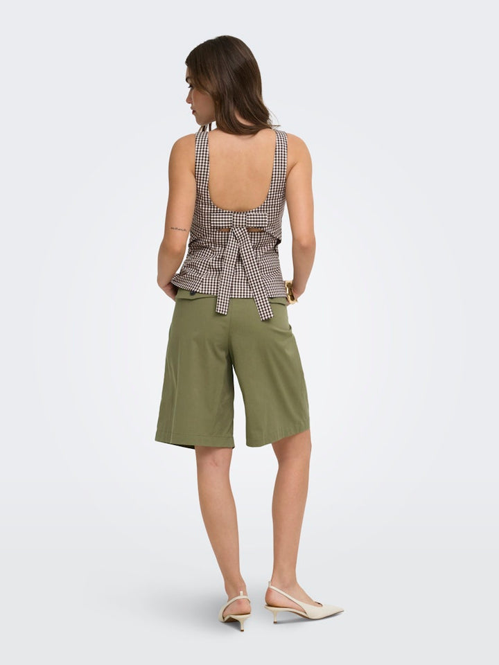 Onlanny Hw Baggy Bermuda Shorts Pnt - Army