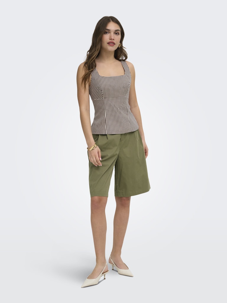Onlanny Hw Baggy Bermuda Shorts Pnt - Army