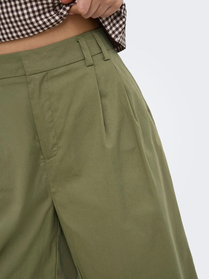 Onlanny Hw Baggy Bermuda Shorts Pnt - Army