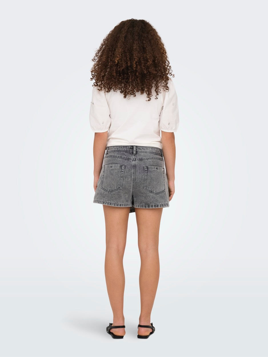 Onllesly Reg Lb Dnm Skort Bj Noos - Grey Denim