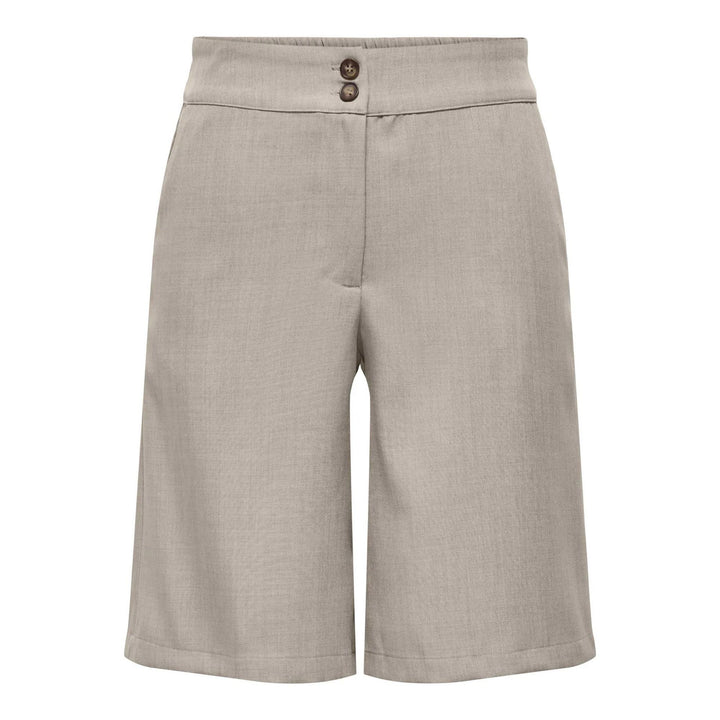 Jdydora Hw Bermuda Shorts Tlr - Beige