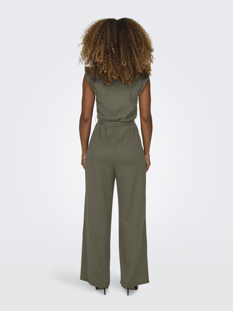 Onlelisa S/l V-neck Jumpsuit Jrs - Army