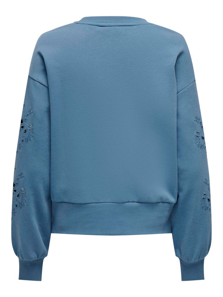 Onlwinnie L/s O-neck Swt - Rafblauw