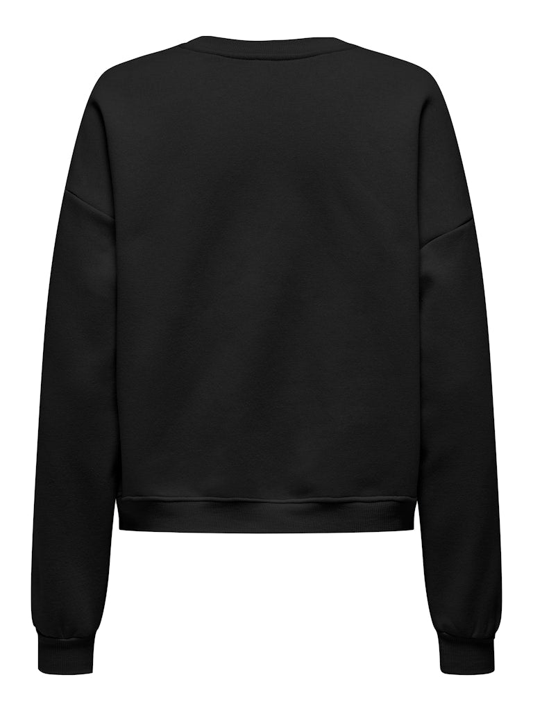 Onlelisanna O-neck Box Swt - Zwart